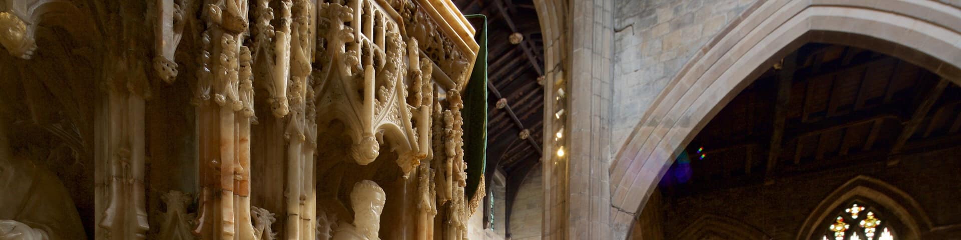 Newcastle-upon-Tyne St. Nicholas\' Cathedral mettant en vedette scÚnes religieuses, scÚnes intérieures et une église ou une cathédrale