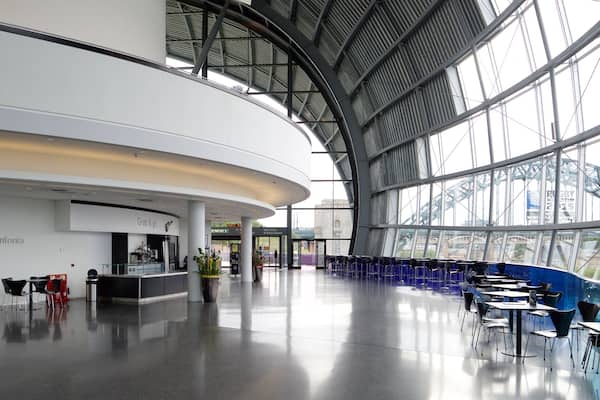 Sage Gateshead featuring interior views and theatre scenes