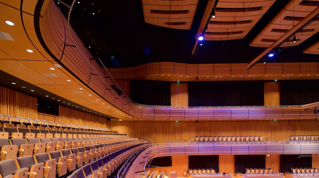Sage Gateshead featuring theater scenes and interior views
