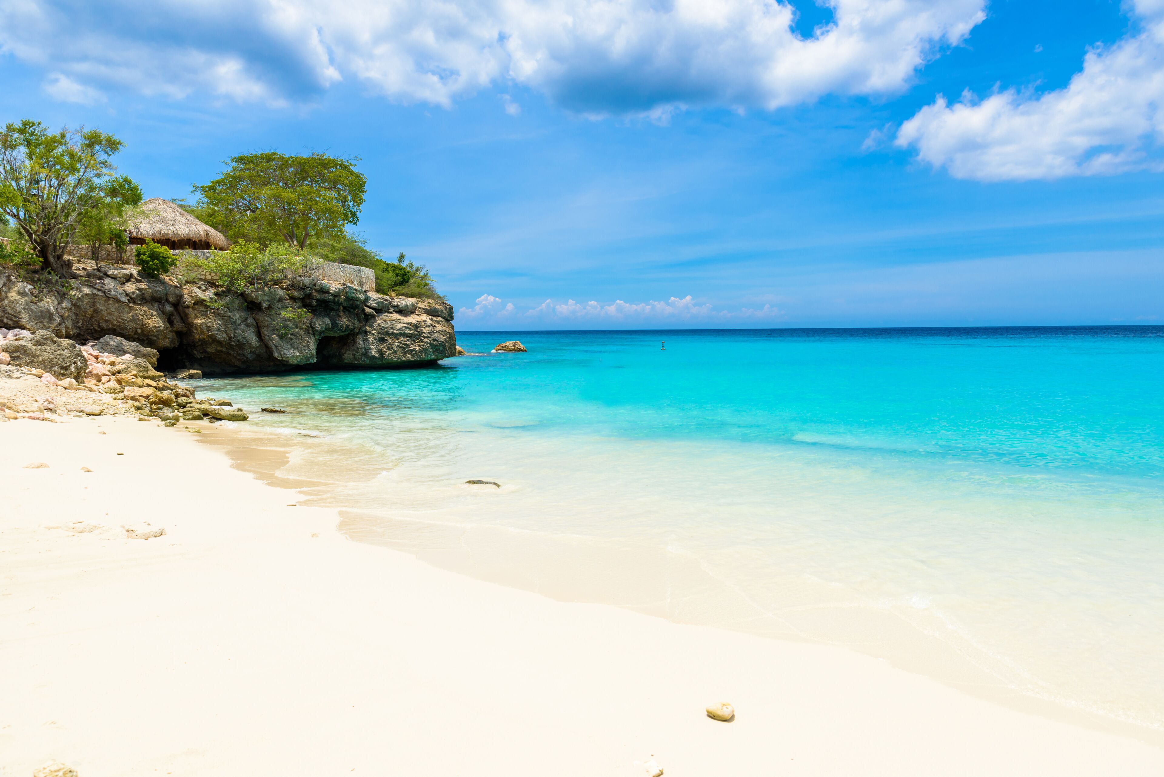 Grote Knip beach, Curacao, Netherlands Antilles - paradise beach on tropical caribbean island