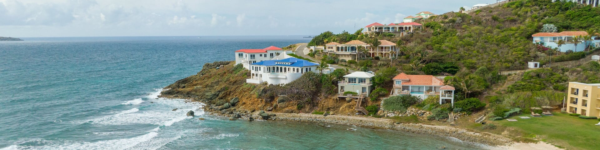 Dawn Beach featuring a coastal town, general coastal views and landscape views