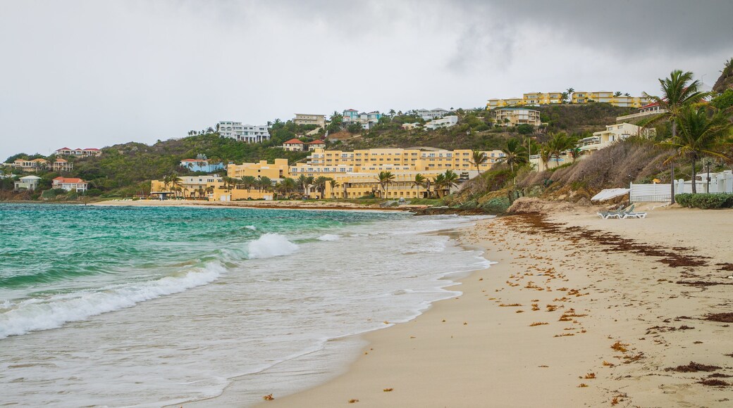 Dawn Beach featuring a sandy beach, general coastal views and a coastal town