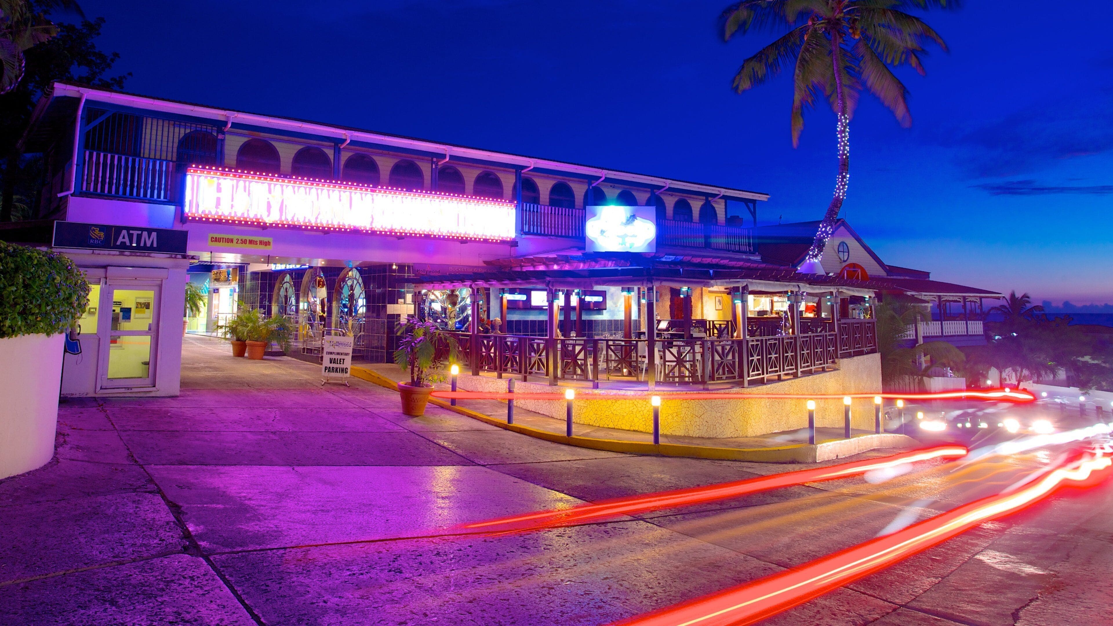 Hollywood Casino which includes a casino, street scenes and a city