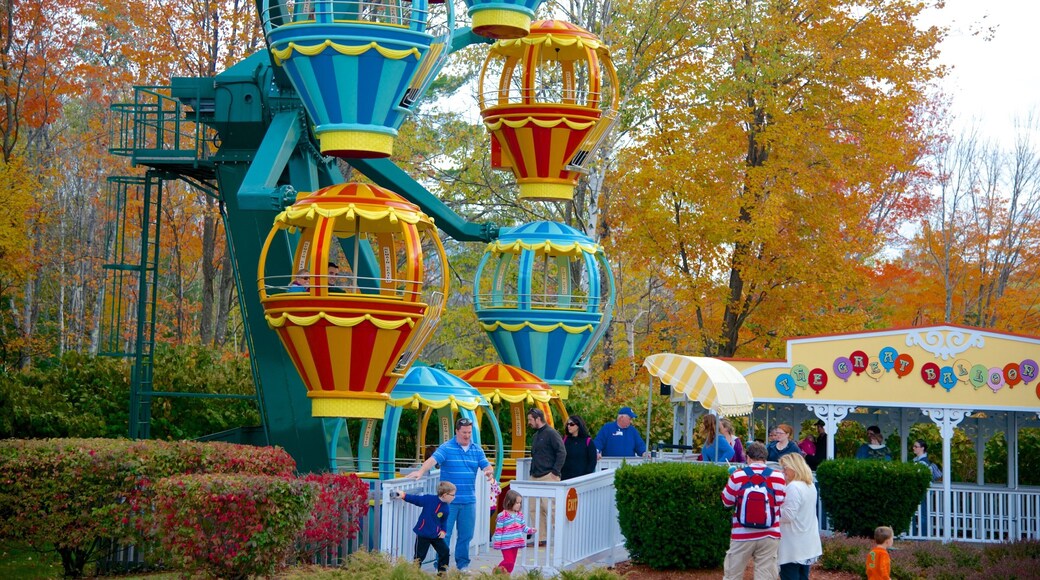 Story Land showing rides