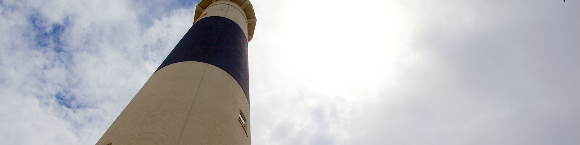 Absecon Lighthouse das einen Leuchtturm