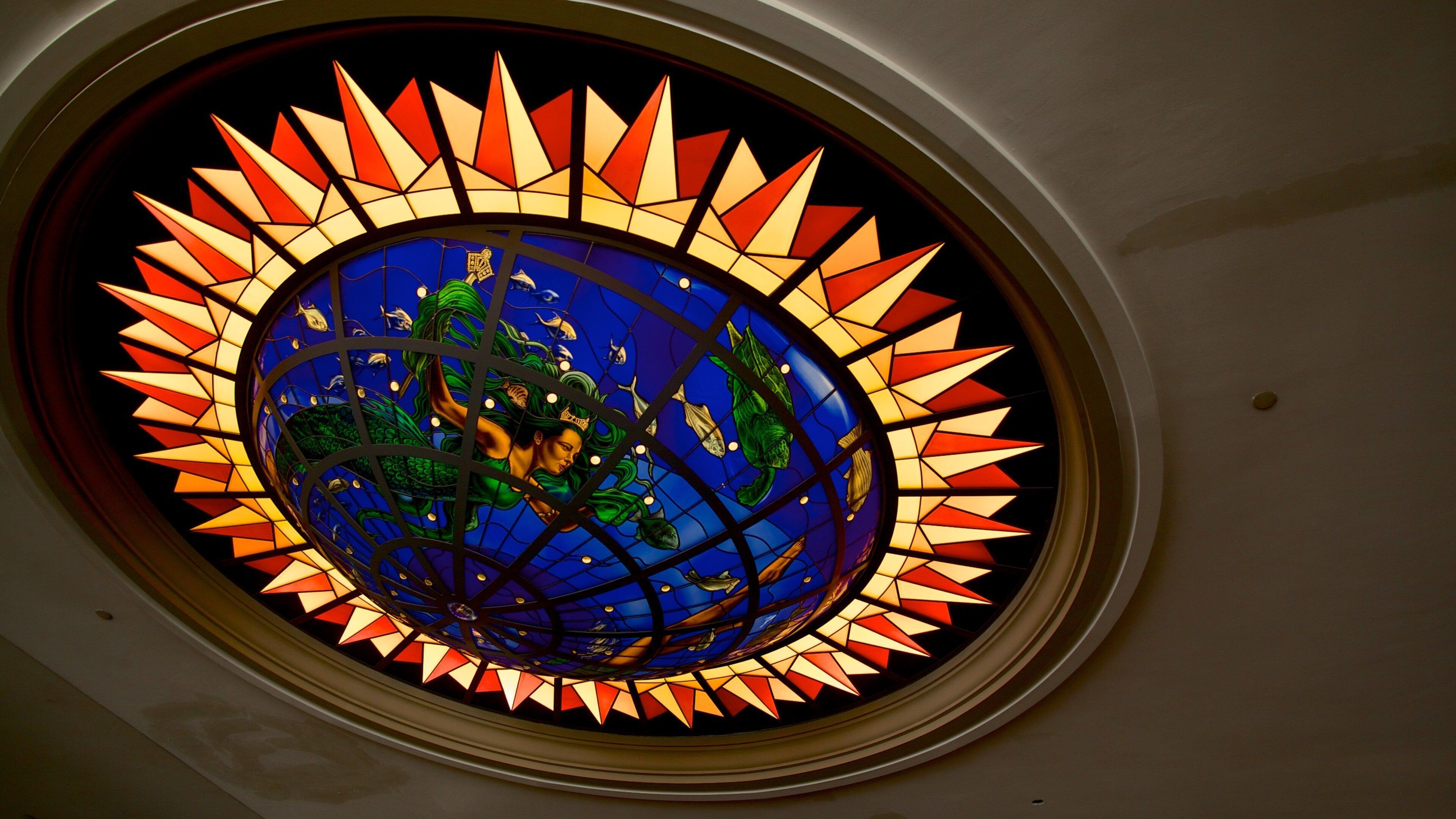 Boardwalk Hall showing interior views