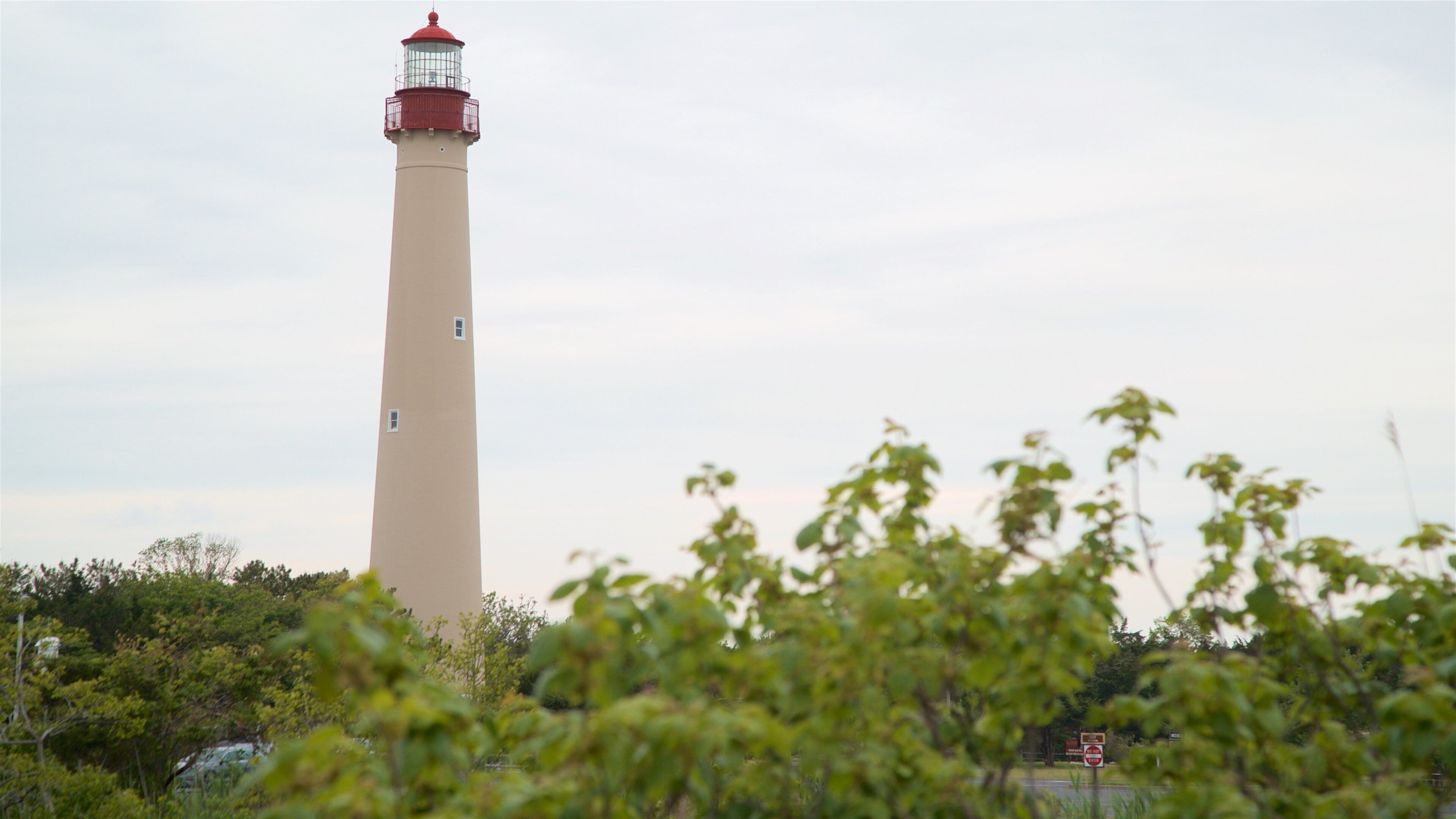 Cape May Point State Park caracterizando um farol
