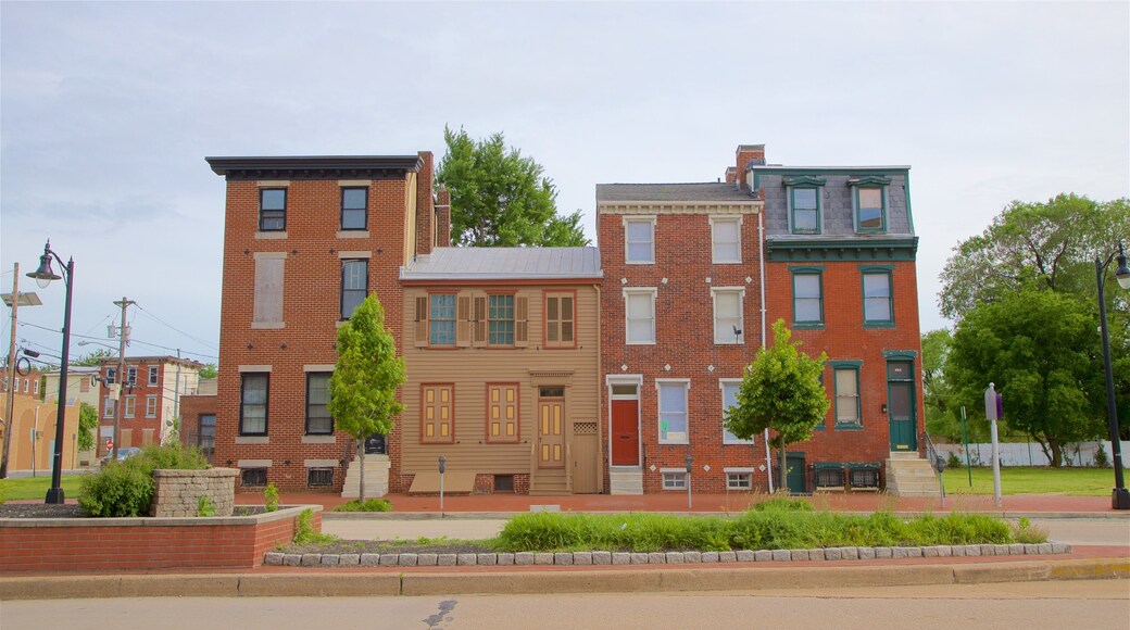 Walt Whitman House que incluye una casa