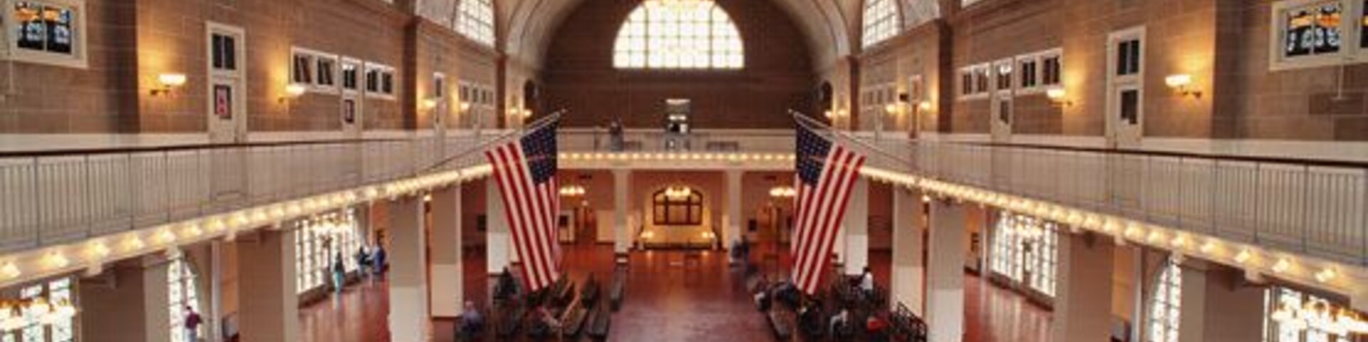 Interior of Ellis Island Museum
