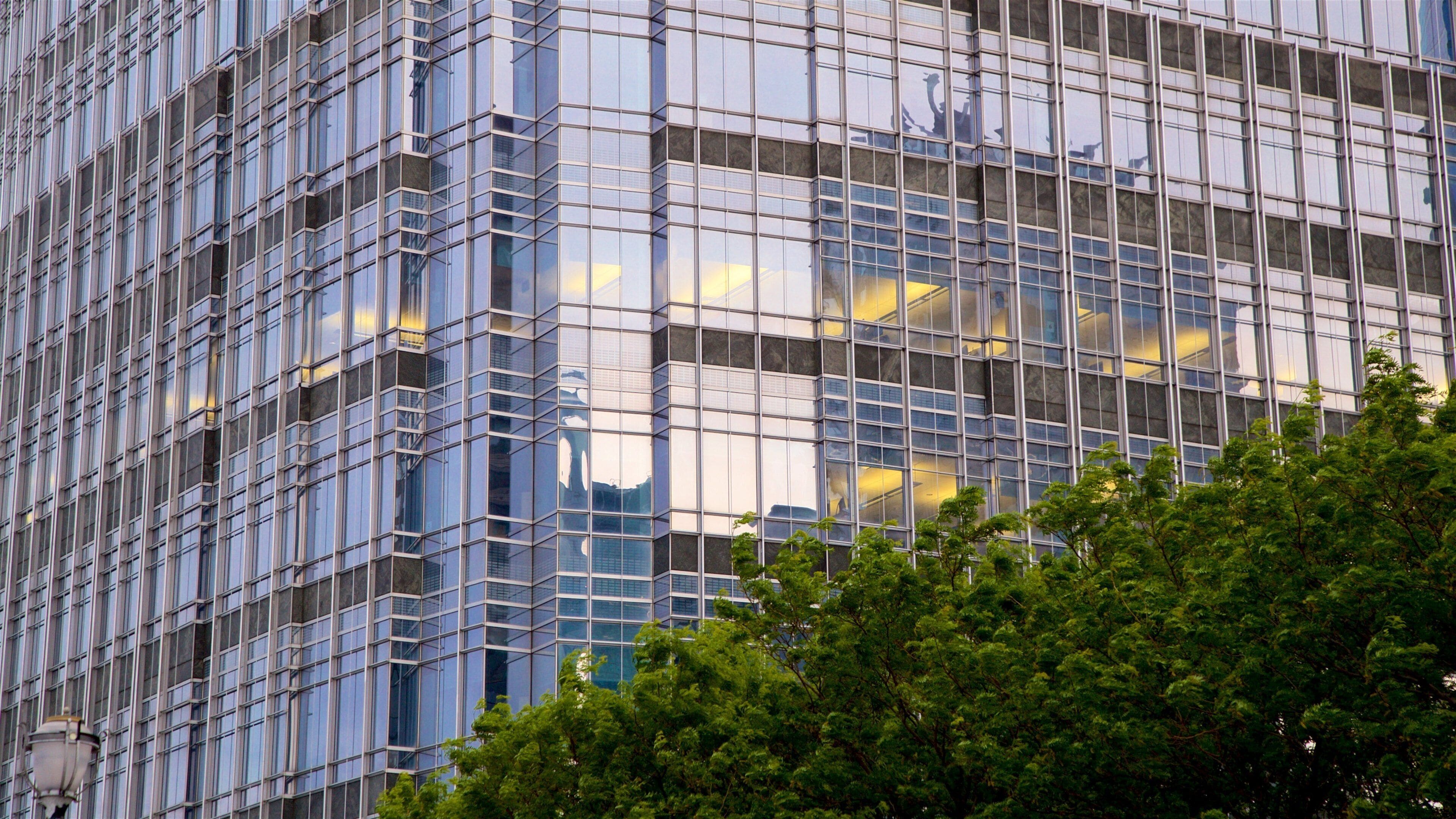 Goldman Sachs Tower showing a city