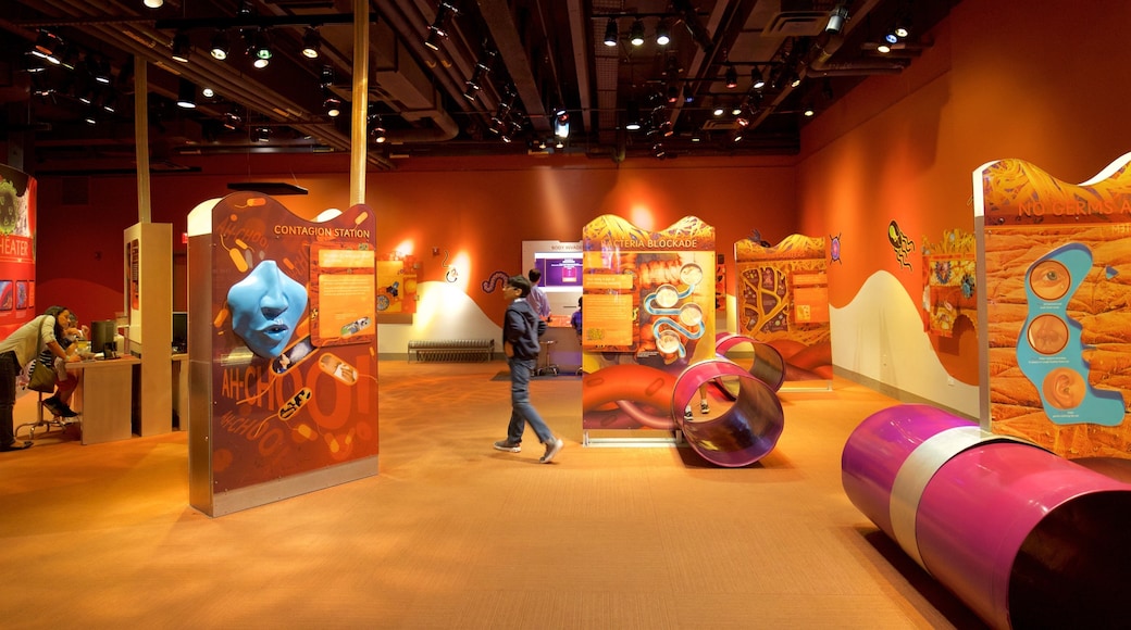 Liberty Science Center showing interior views
