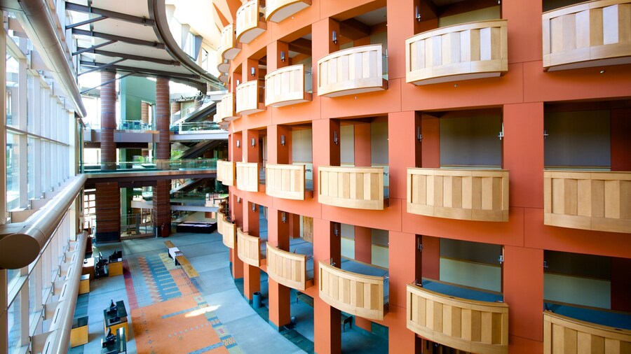 New Jersey Performing Arts Center showing theater scenes and interior views