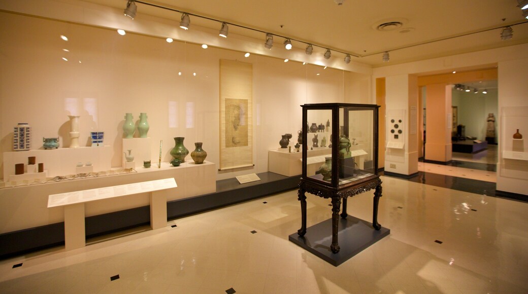 Newark Museum som visar interiörer