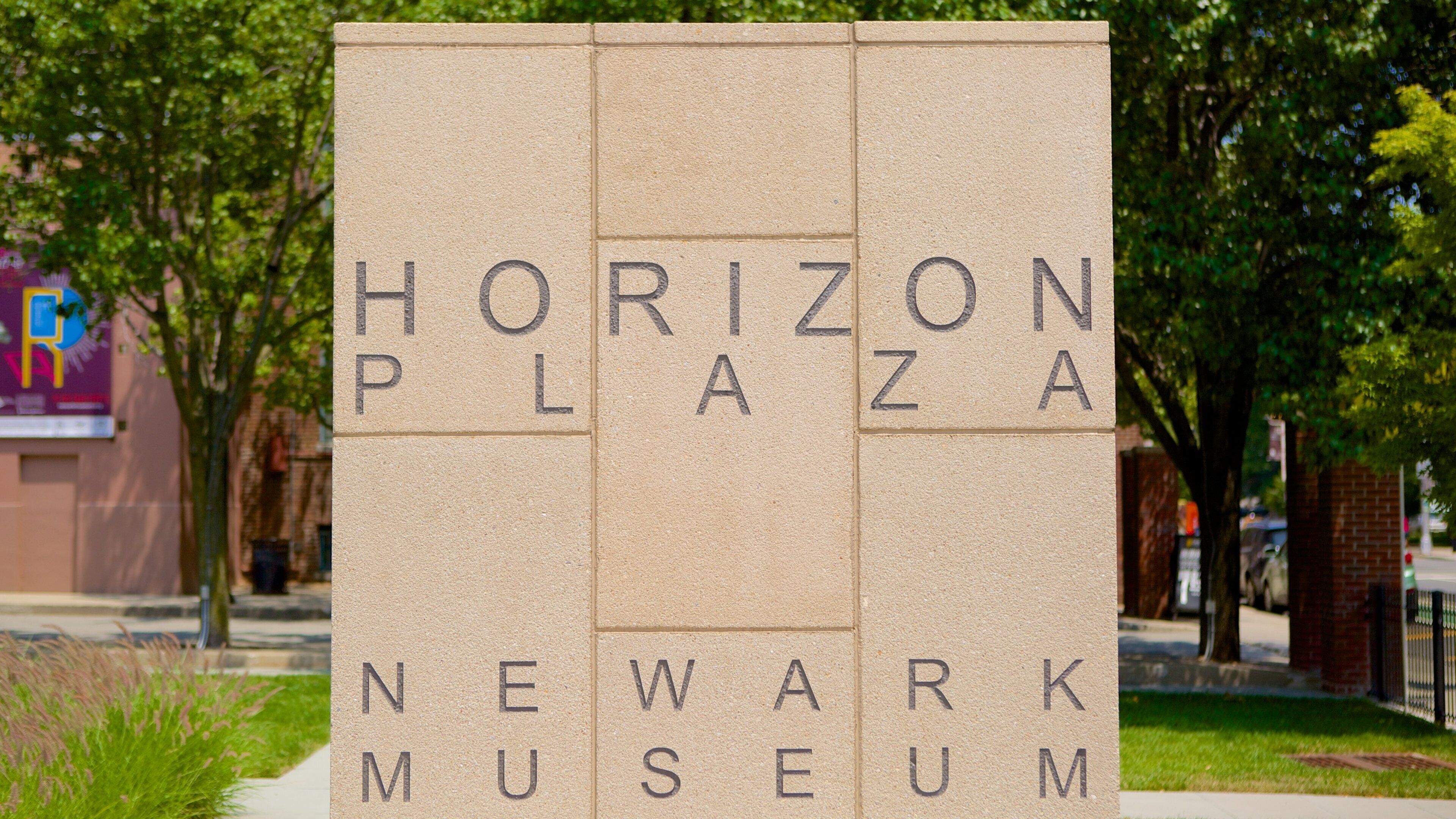 Newark Museum som viser skilt