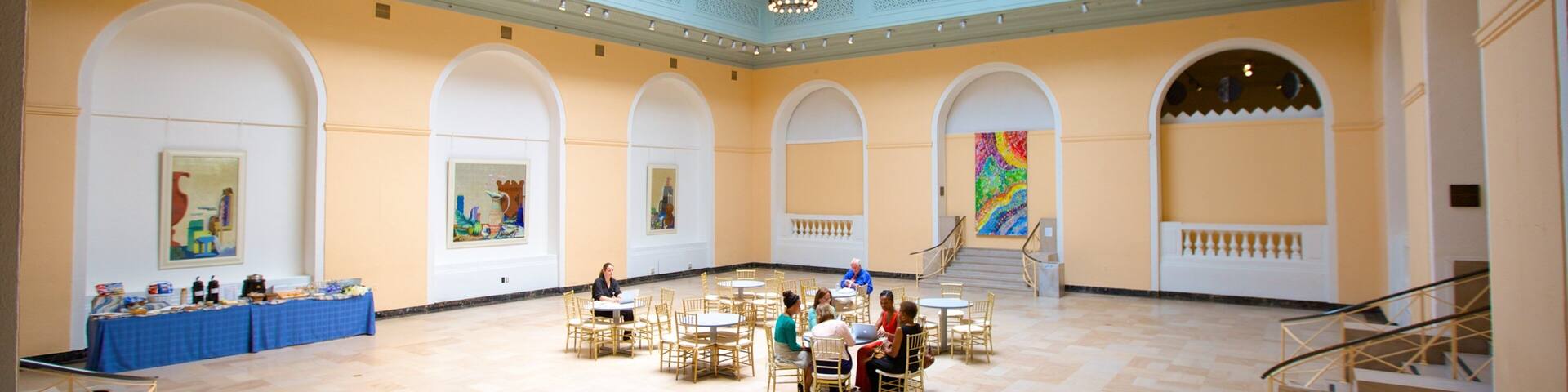 Museo de Newark mostrando vistas interiores