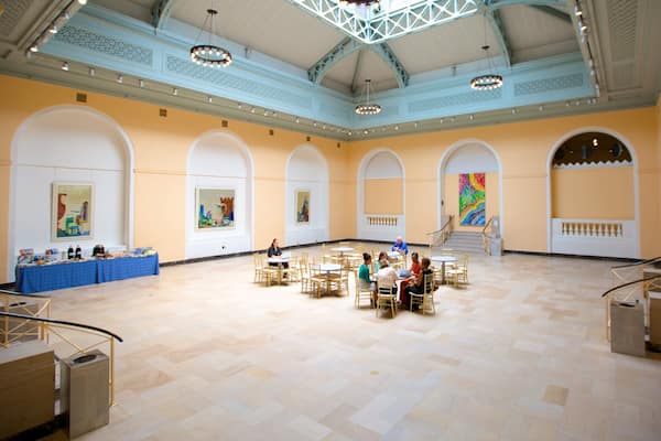 Newark Museum showing interior views