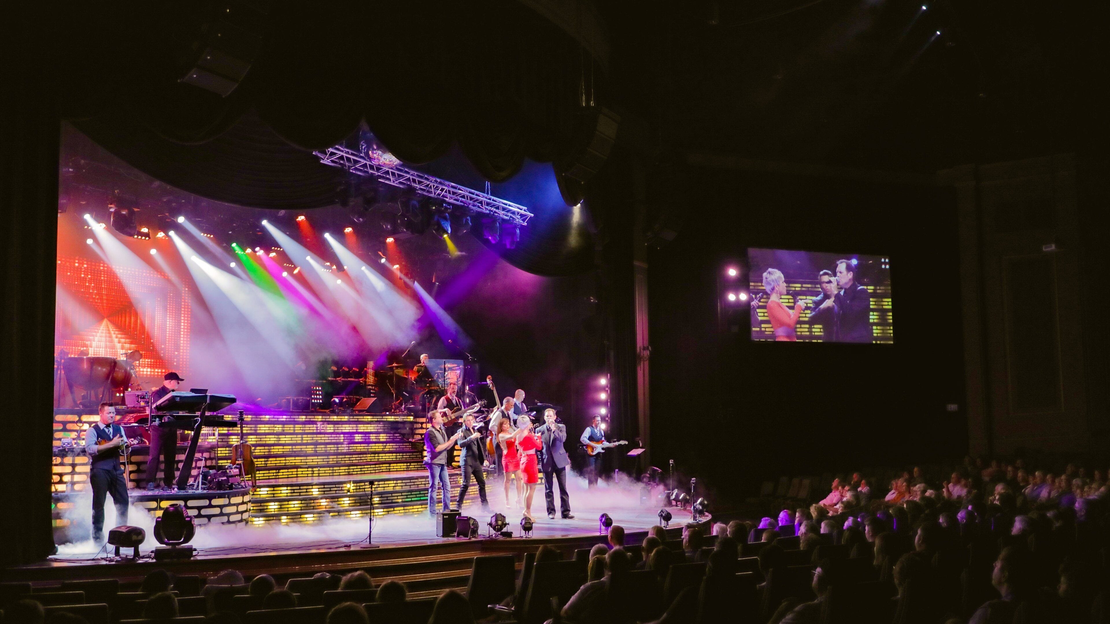 The Carolina Opry which includes music, performance art and interior views