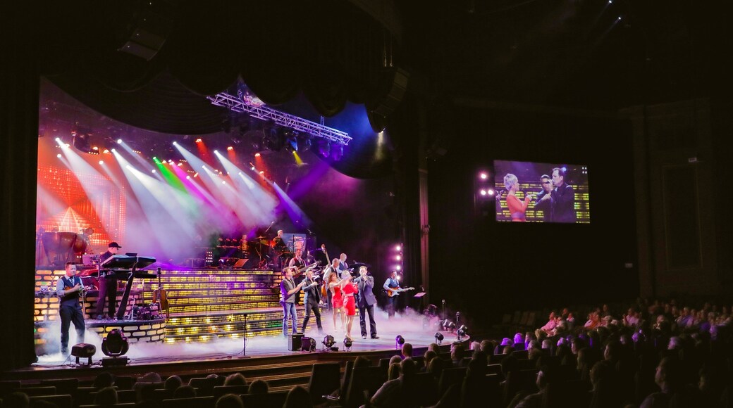 The Carolina Opry which includes music, performance art and interior views