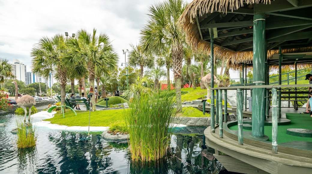 Mount Atlanticus Miniature Golf featuring golf and a pond