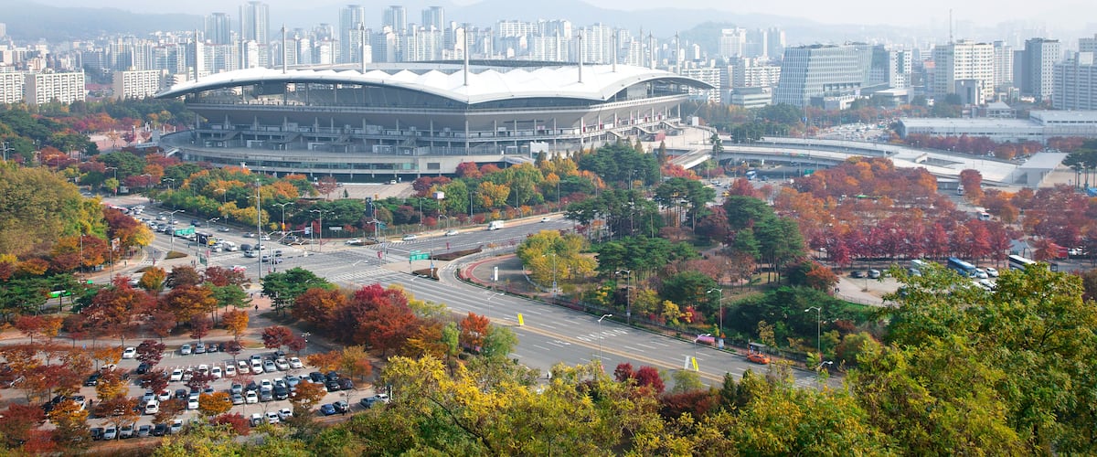 Seoul world cup stadium; Shutterstock ID 258884168; Purchase Order: -