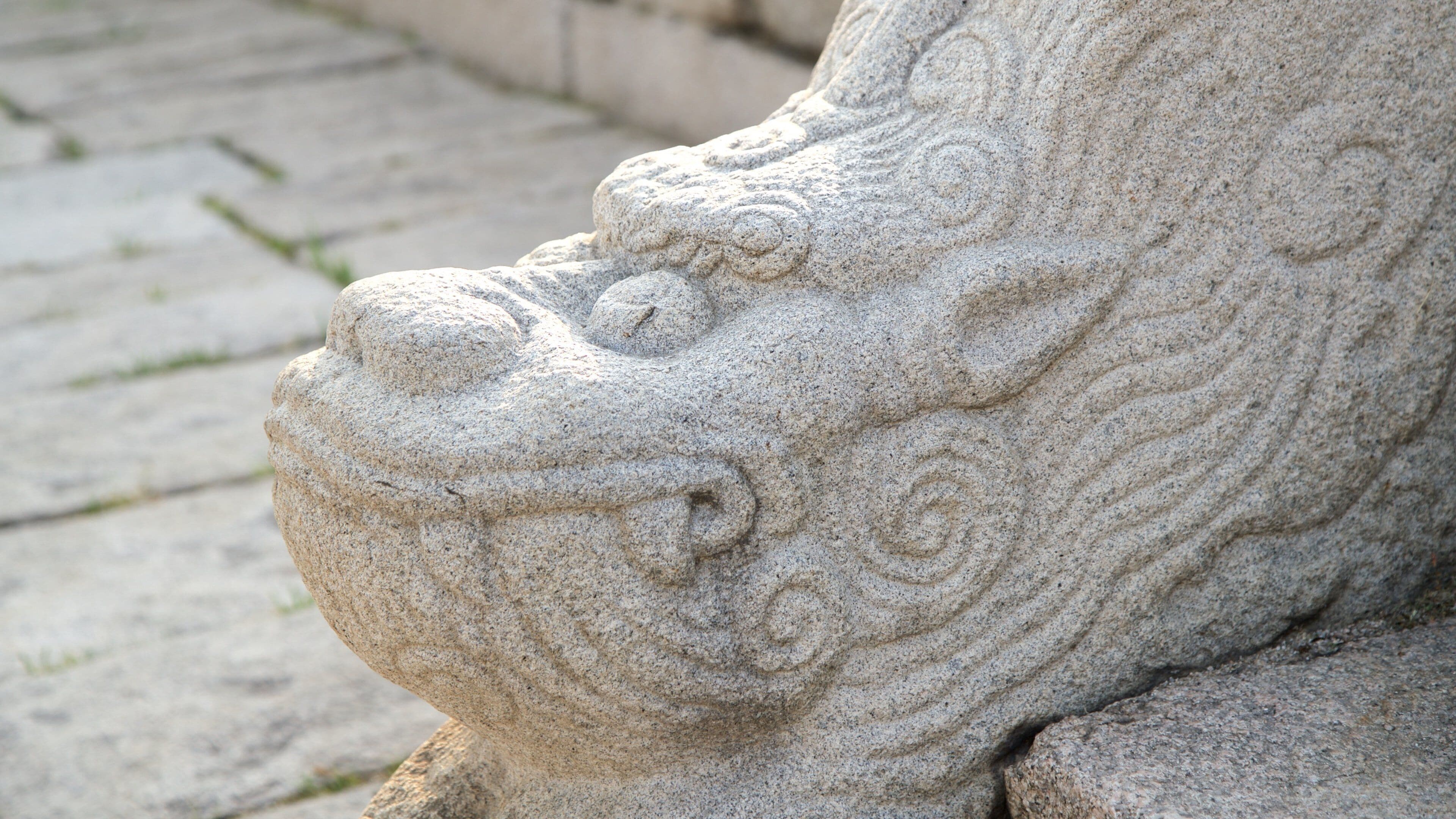 Gyeonghuigung-palatset som inkluderar historiska element