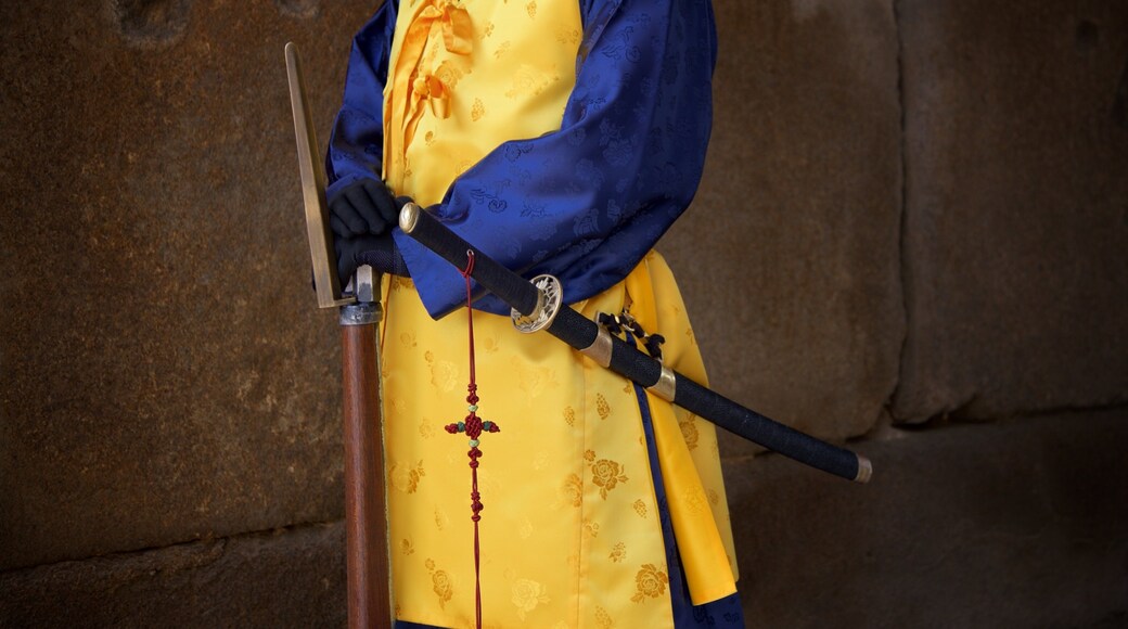 Sungnyemun Gate which includes heritage elements