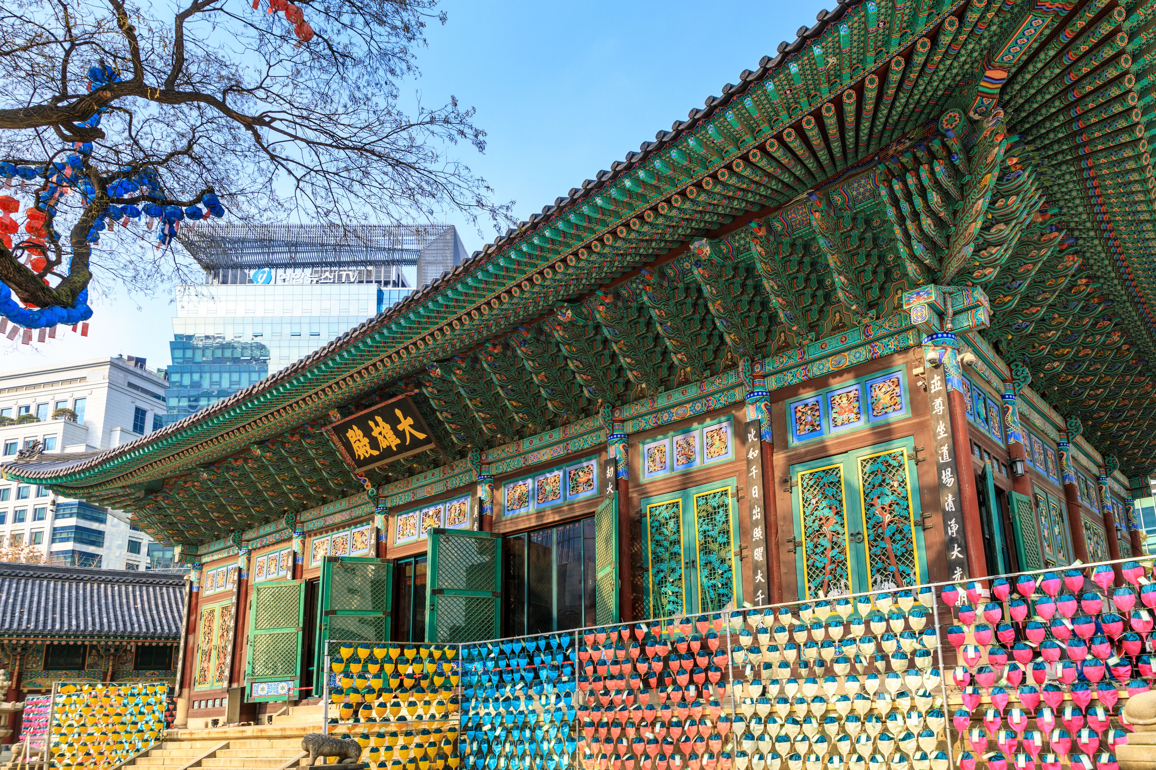 Jogyesa Temple in Seoul, South Korea