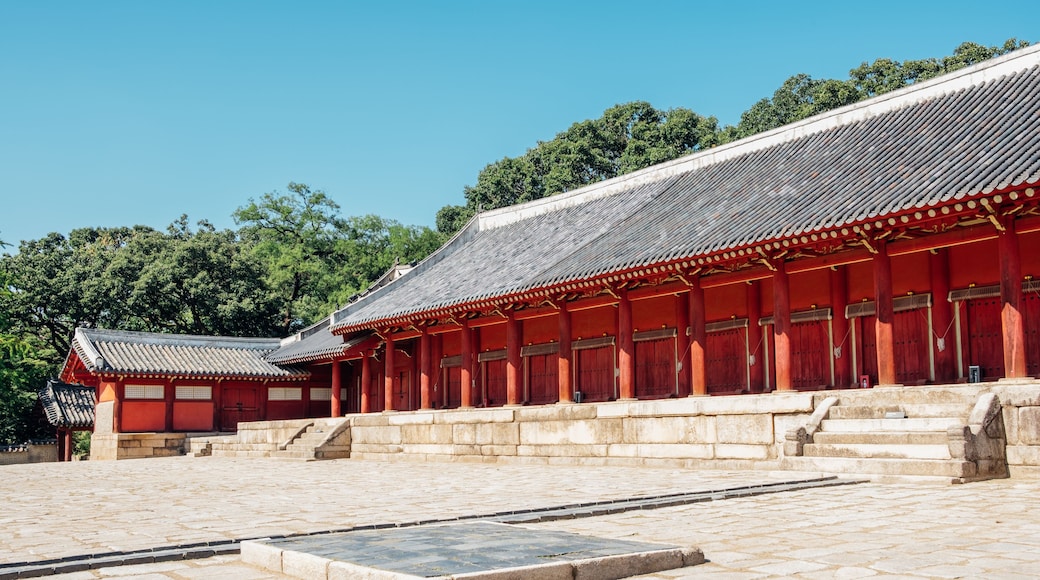 Jongmyo Shrine UNESCO World Heritage Site in Seoul, Korea