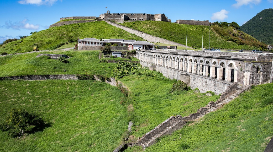 Brimstone Hill Fortress National Park, Saint Kitts & Nevis in the Caribbean