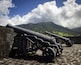 Cannons atop Brimstone Hill is St. Kitts
