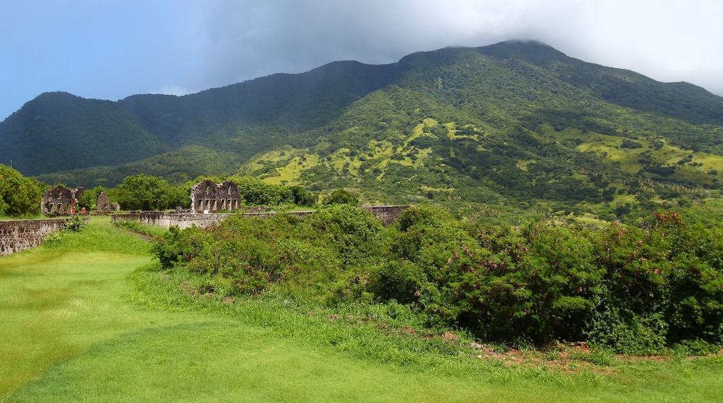Mount Liamuiga on the Caribbean island of Saint Kitts