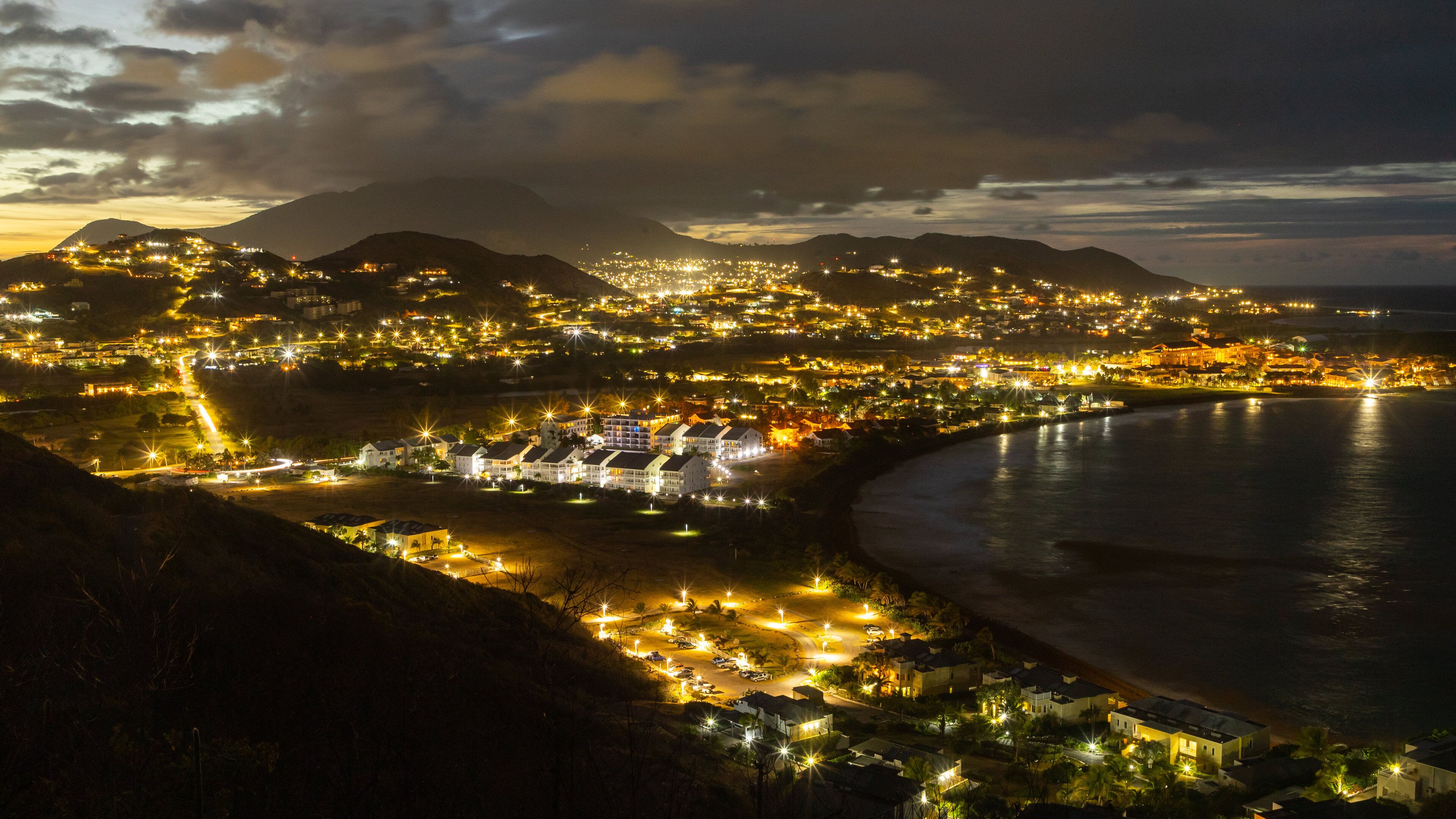 Timothy Hill featuring general coastal views, night scenes and landscape views