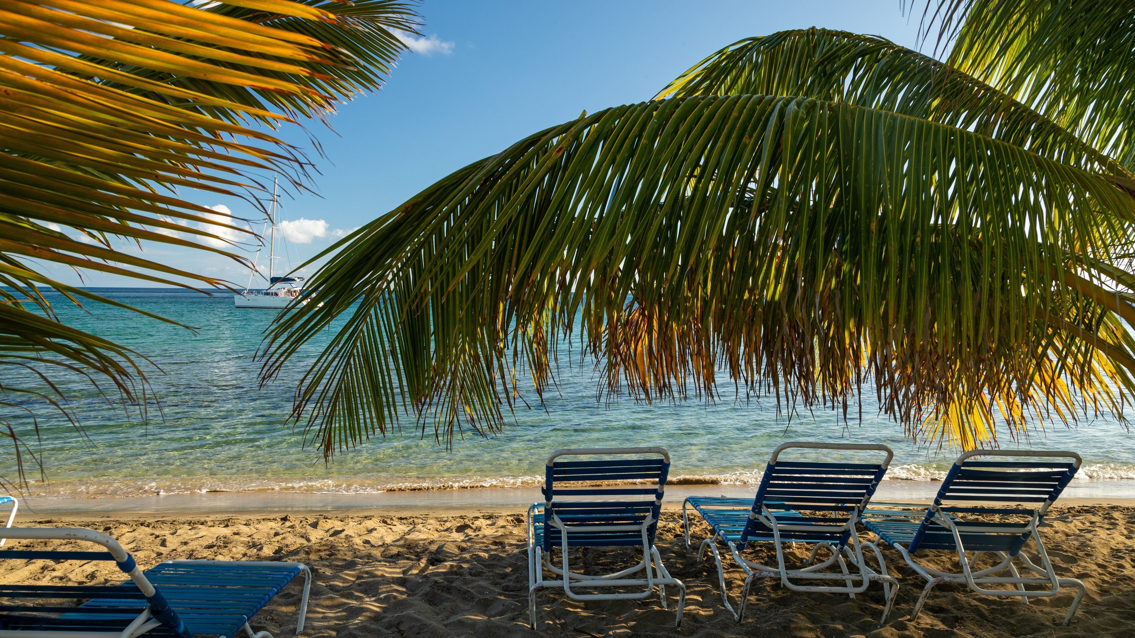 South Friar\'s Beach featuring a sandy beach, general coastal views and tropical scenes