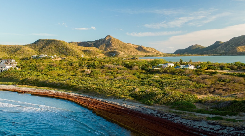 Sandy Bank Beach which includes general coastal views, landscape views and tranquil scenes
