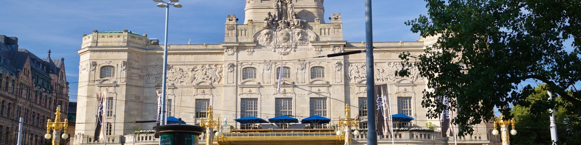 Royal Dramatic Theater which includes heritage architecture