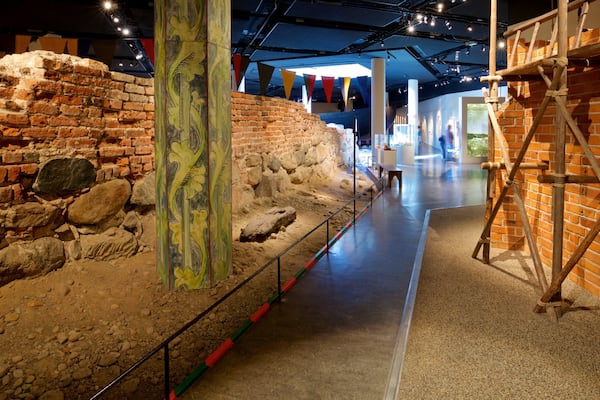 Museum of Medieval Stockholm featuring interior views
