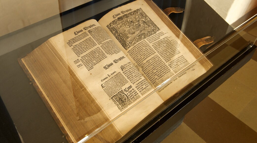 Lâu đài Malmo cho thấy lâu đài và cảnh nội thất