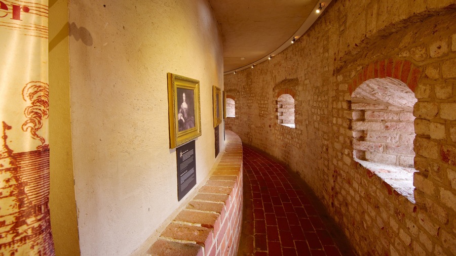 Malmo Castle showing art, heritage elements and interior views