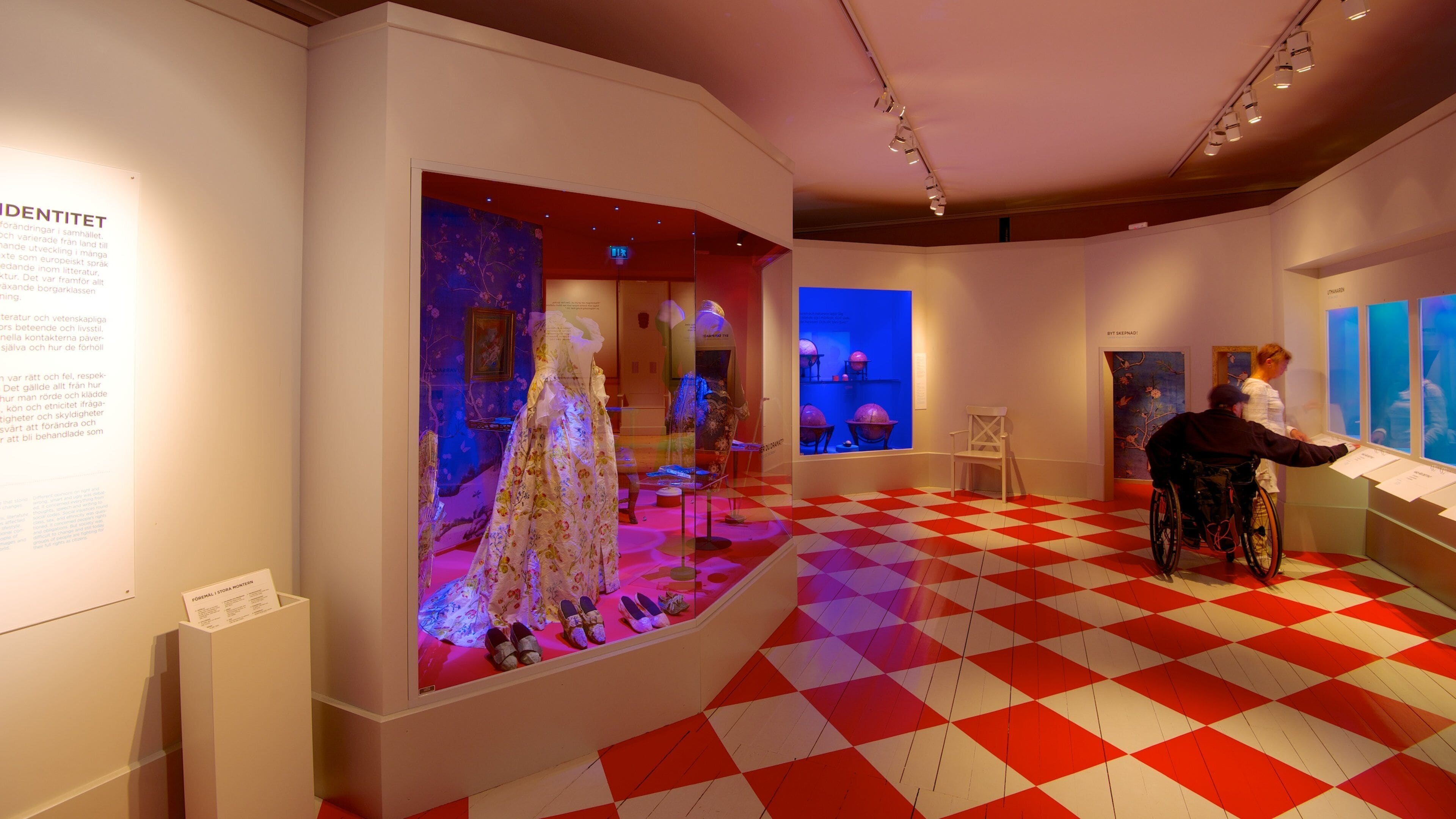 Bymuseet og byder på interiør