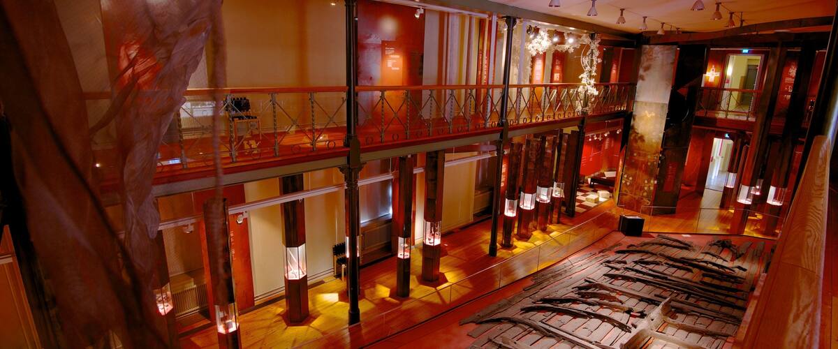 Stadsmuseet som inkluderar interiörer