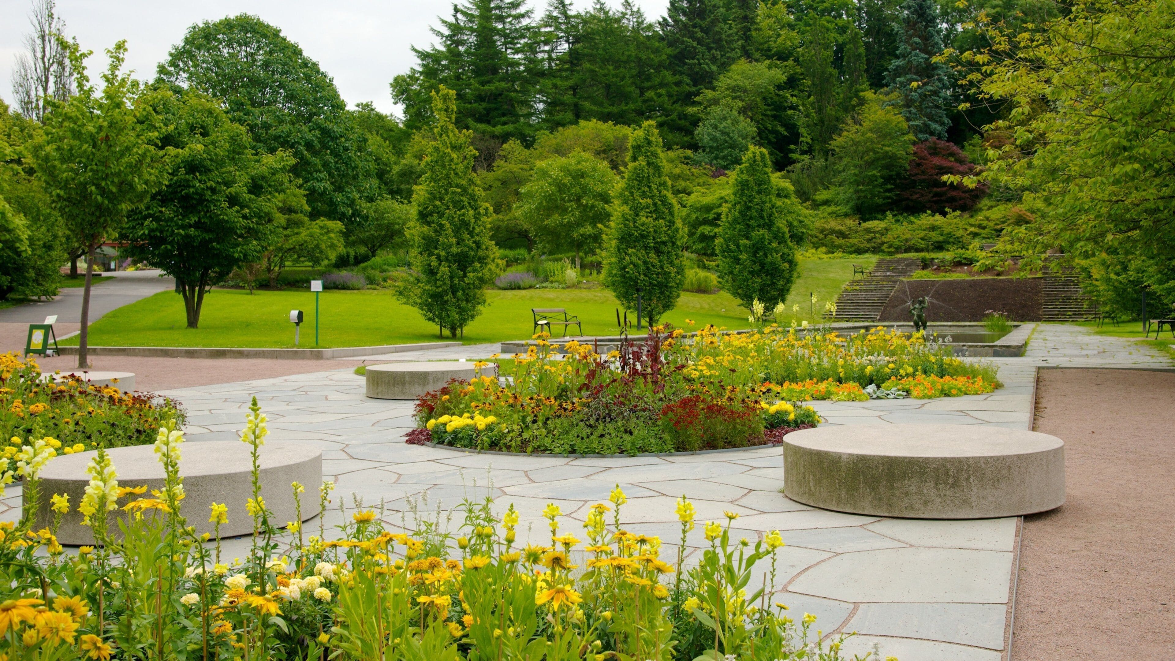 Botanic Gardens featuring flowers and a park