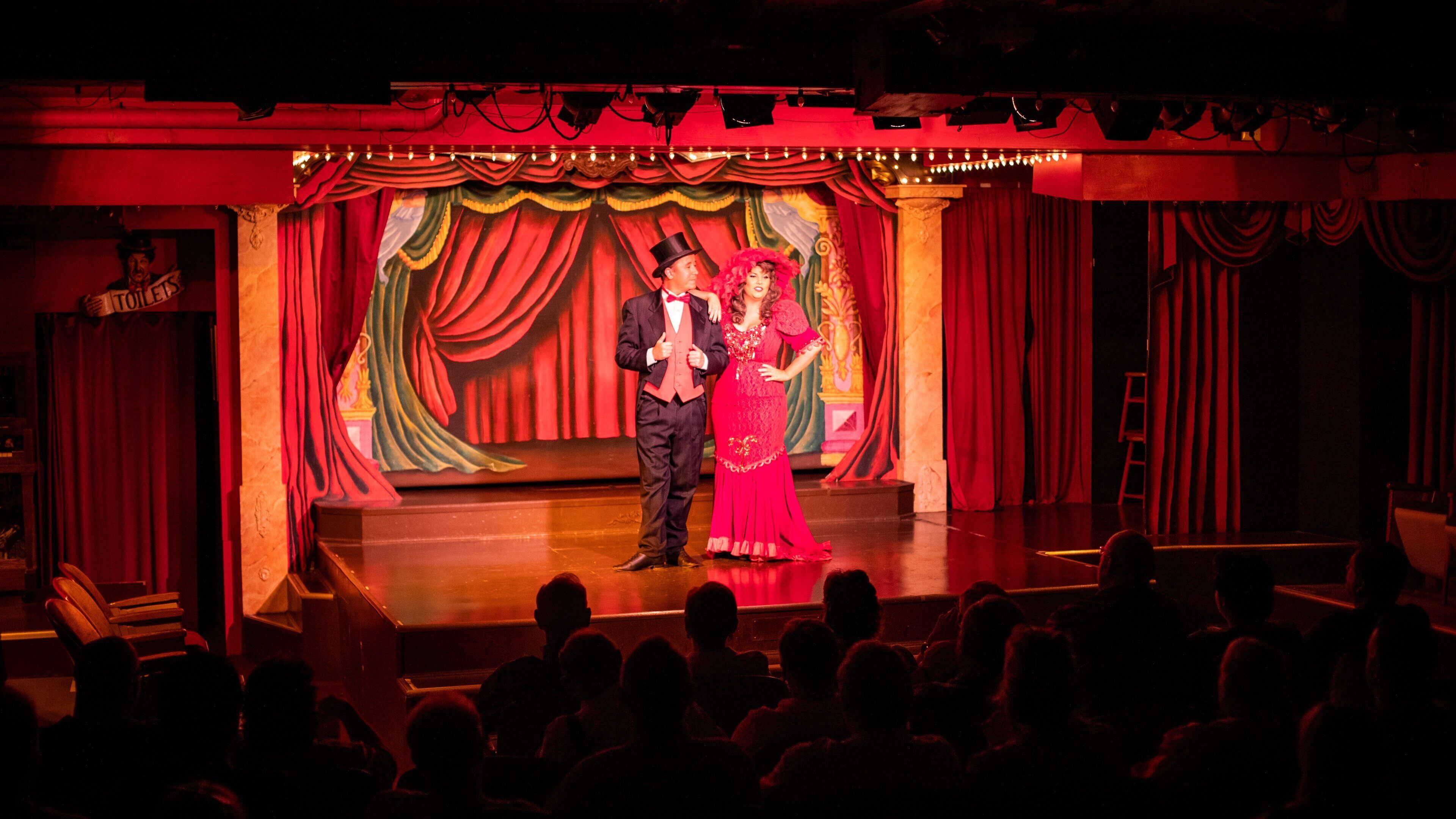 Sweet Fanny Adams Theatre showing theater scenes, interior views and performance art