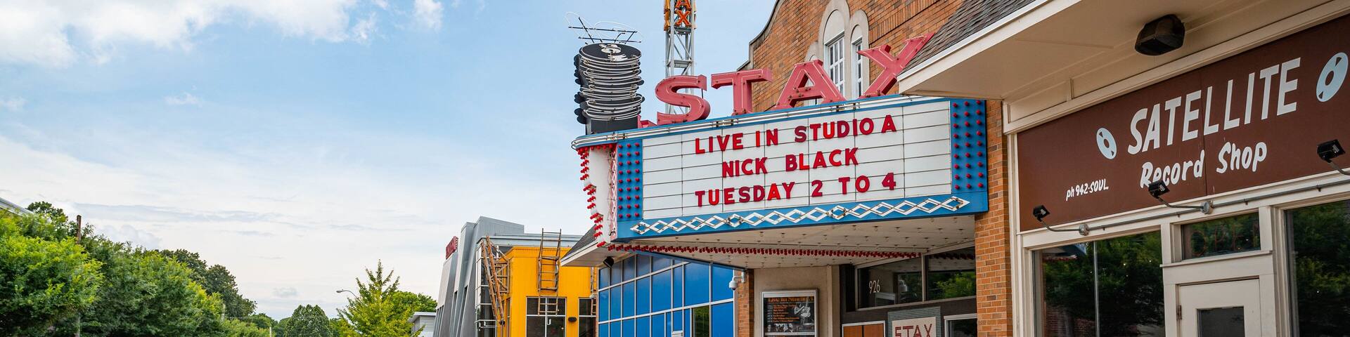 Stax Museum of American Soul Music showing signage