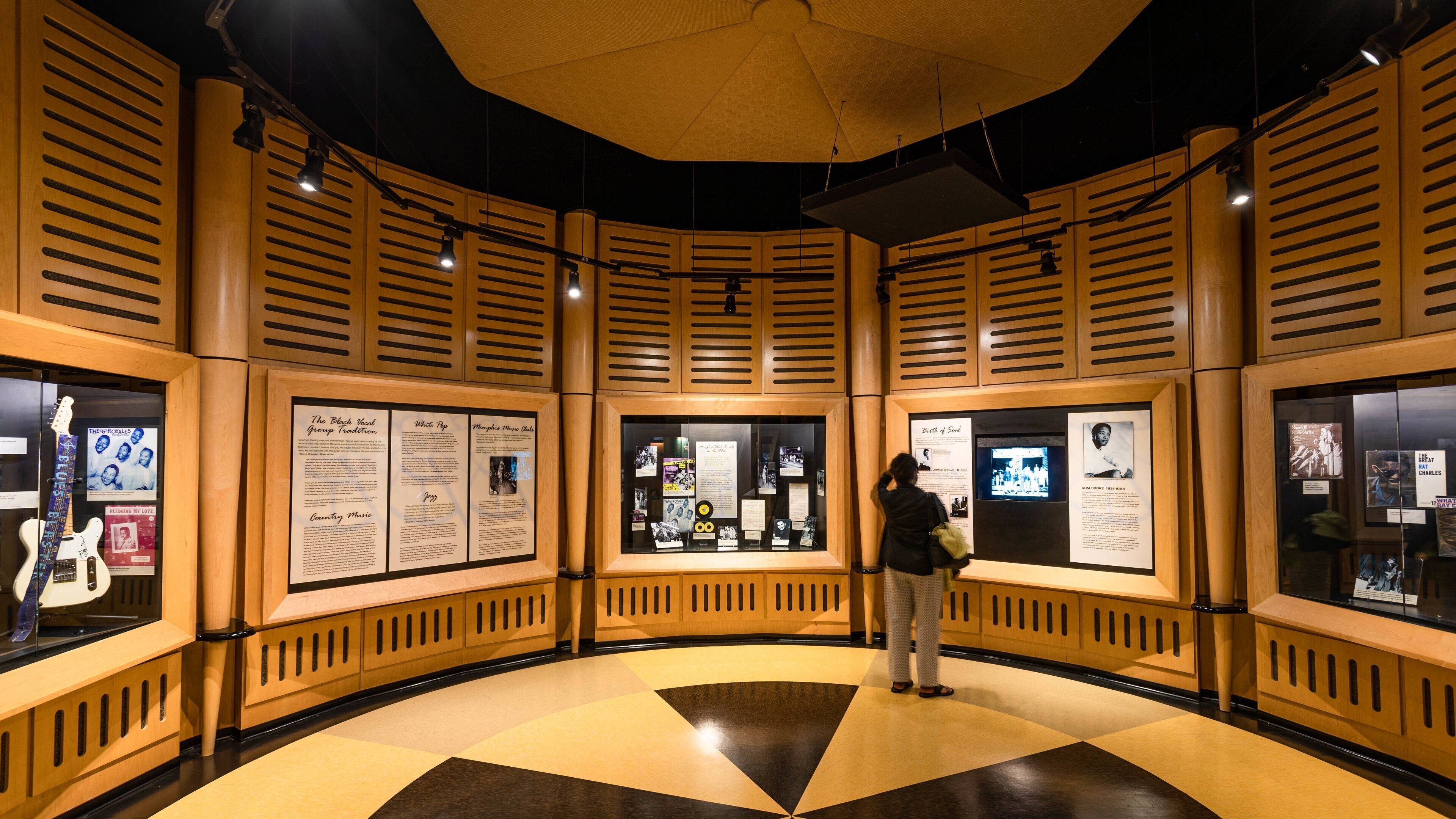 Stax Museum of American Soul Music which includes interior views