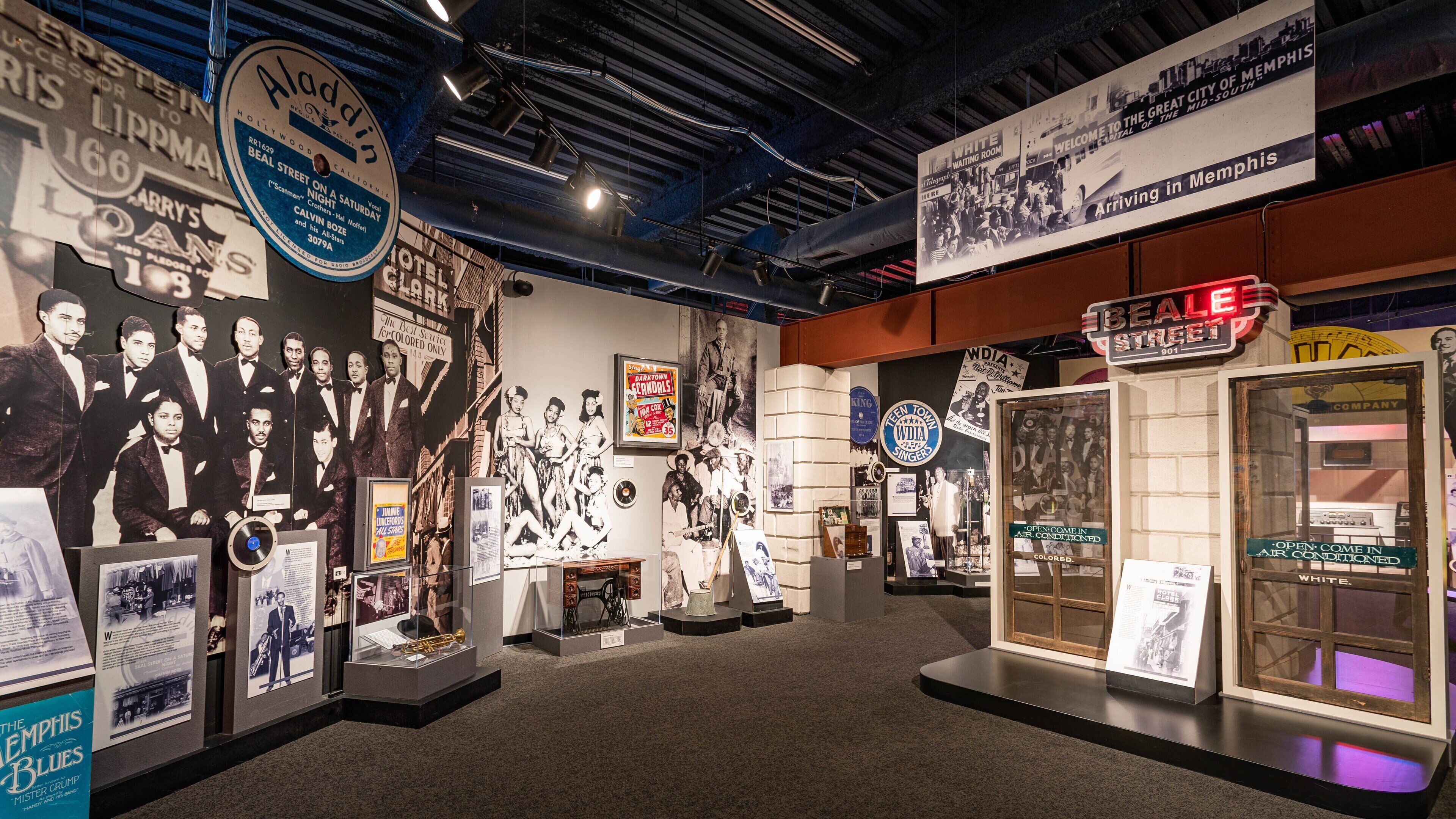 Memphis Rock \'n\' Soul Museum featuring interior views