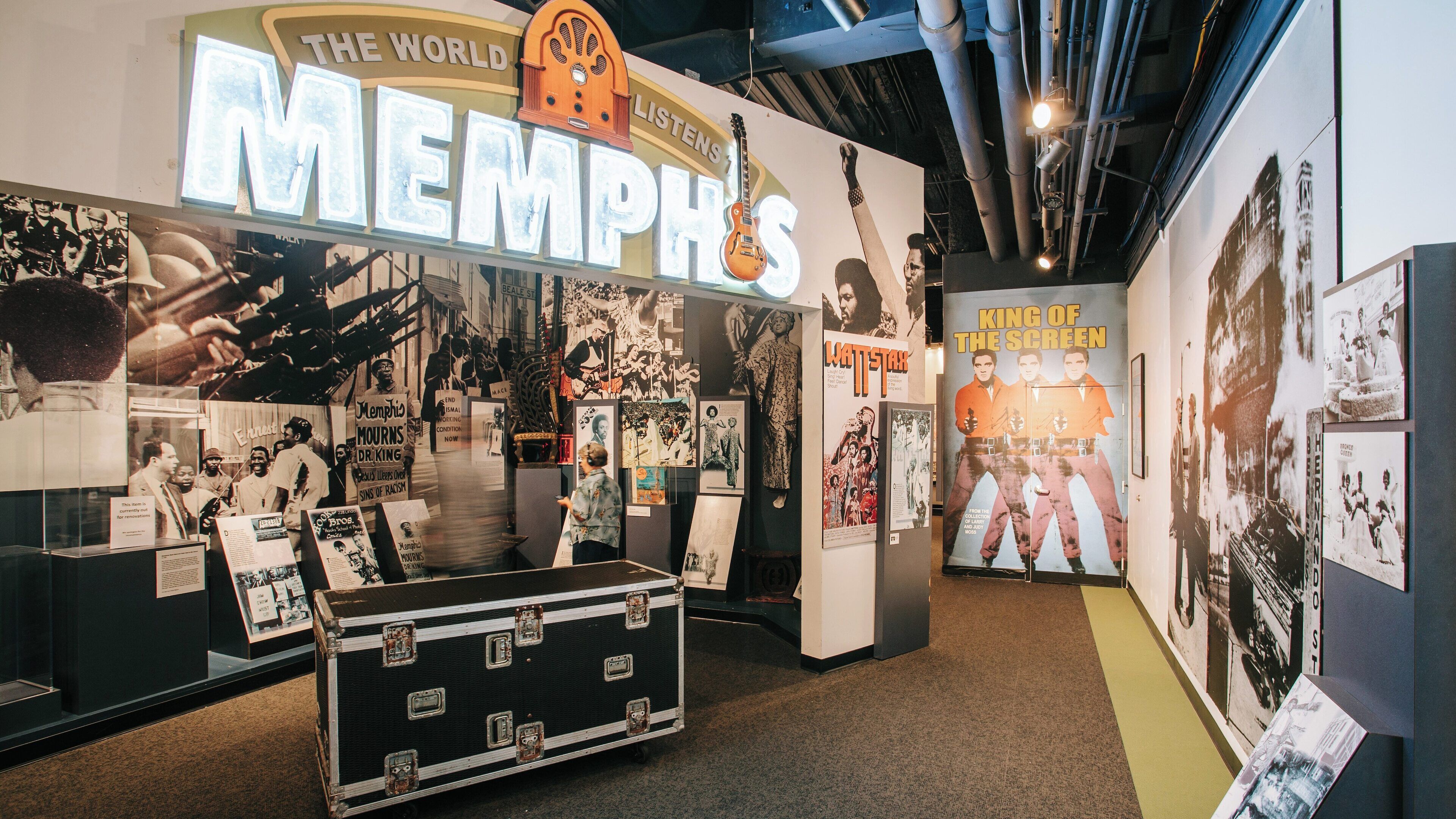Explore musical heritage at Memphis Rock 'n' Soul Museum in downtown Memphis, Tennessee, highlighting influential artists and the evolution of music