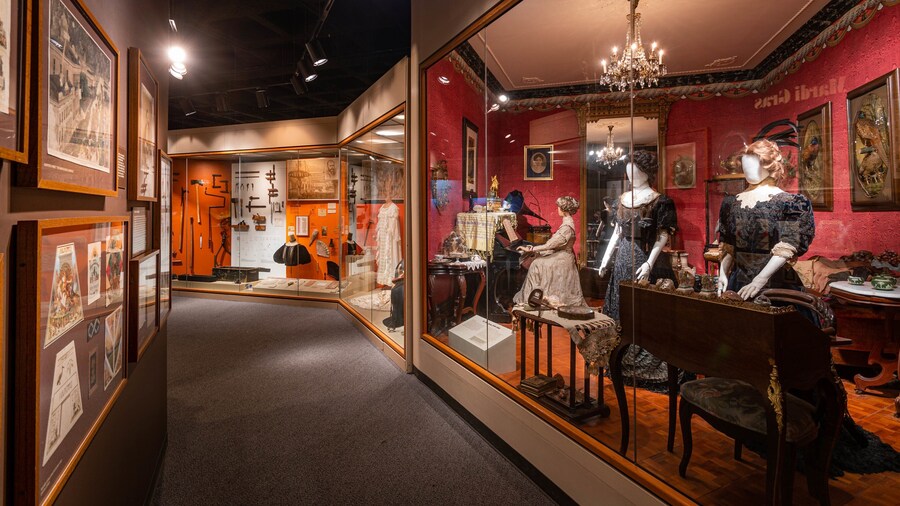 Pink Palace Museum showing interior views