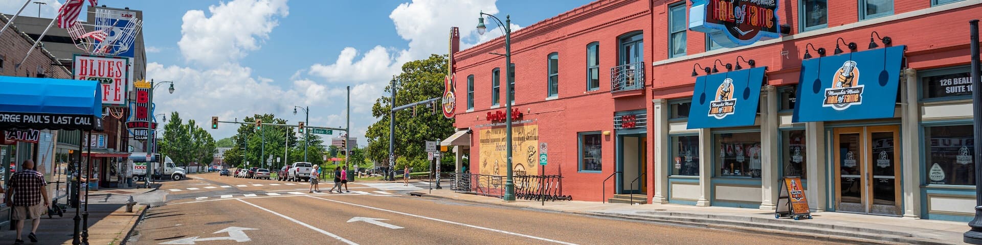 Memphis Music Hall of Fame showing a small town or village