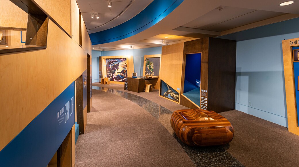 Memphis Brooks Museum of Art which includes art and interior views