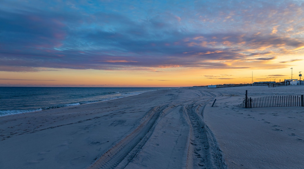 Sunset Skies On The Seaside Heights Beach In New Jersey November 2023
